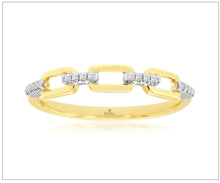 Load image into Gallery viewer, 14kt Gold Diamond Band
