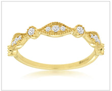 Load image into Gallery viewer, 14kt Gold Diamond Band
