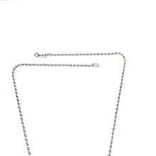 Load image into Gallery viewer, Sterling Replica Atocha Coin &amp; Rice Bead Toggle Necklace (SM)
