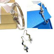 Load image into Gallery viewer, Sterling Silver &amp; 14kt Gold Destination Cuff Bracelet
