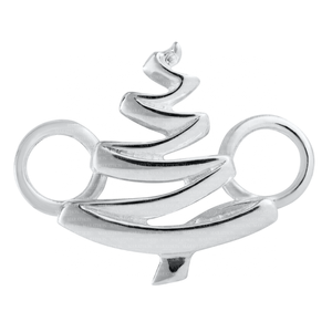 SS CHRISTMAS TREE CLASP