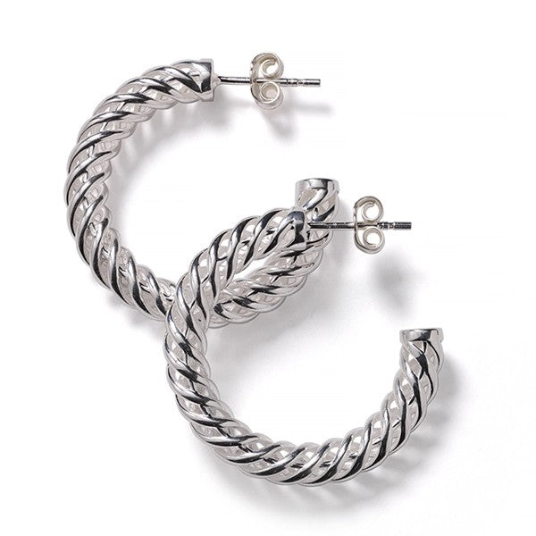 Southern Gates® Open Weave Hoop Earrings