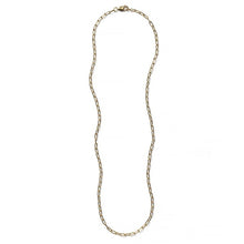 Load image into Gallery viewer, Gold Filled Smooth Paper Clip Necklace
