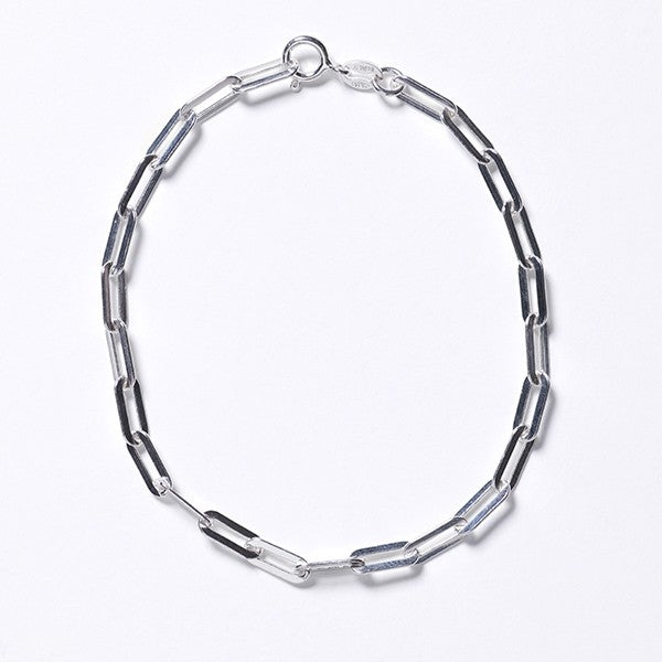 Southern Gates® Silver Paper Clip Bracelet – Dacuba's Fine Jewelry