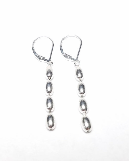 Extra Large Drop Rice Earrings