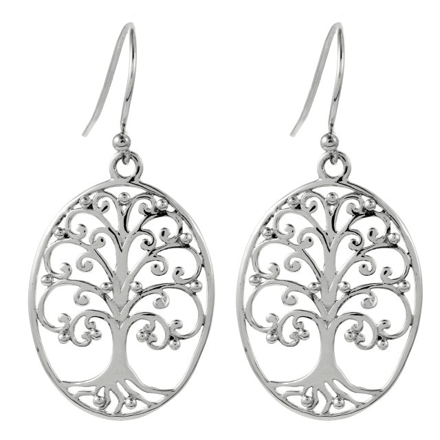 Southern Gates® Southern Oak Oval Tree Earrings