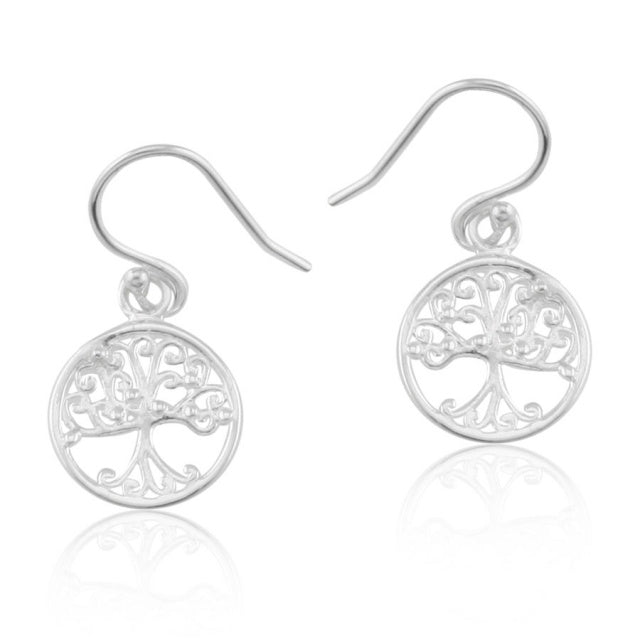 Southern Gates® Southern Oak Small Round Tree Earrings