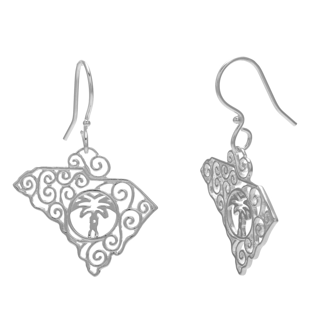 Southern Gates® South Carolina State Earring State Series