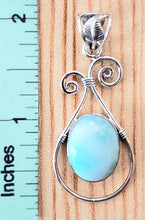 Load image into Gallery viewer, *Sterling Oval Swirl Necklace
