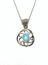 Load image into Gallery viewer, *Sterling Larimar Necklace
