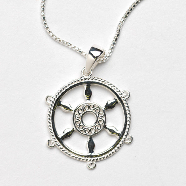 Southern Gates® Harbor Series Ship Wheel Necklace