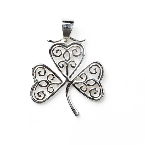 Southern Gates® Holiday Clover Scroll Pendant