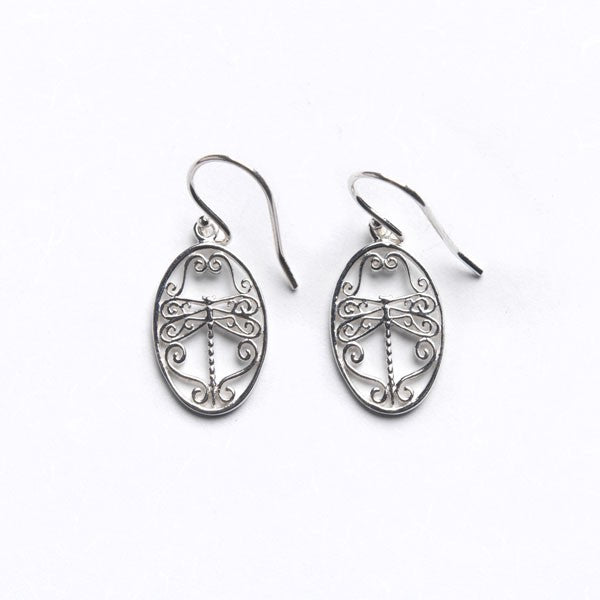 Southern Gates® Small Dragonfly Earring Courtyard Series