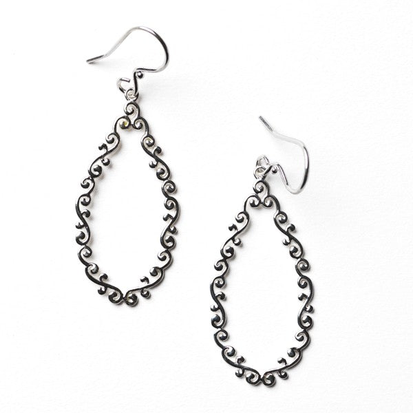 Southern Gates® Open Teardrop Earring Courtyard Series