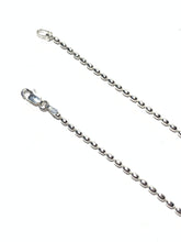 Load image into Gallery viewer, Medium Sterling Rice Bead Necklace
