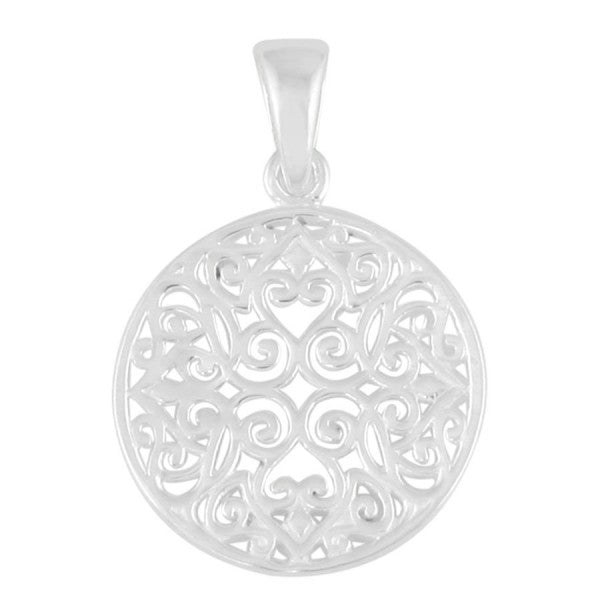 Southern Gates® Small Round Original Scroll Pendant Classic Series