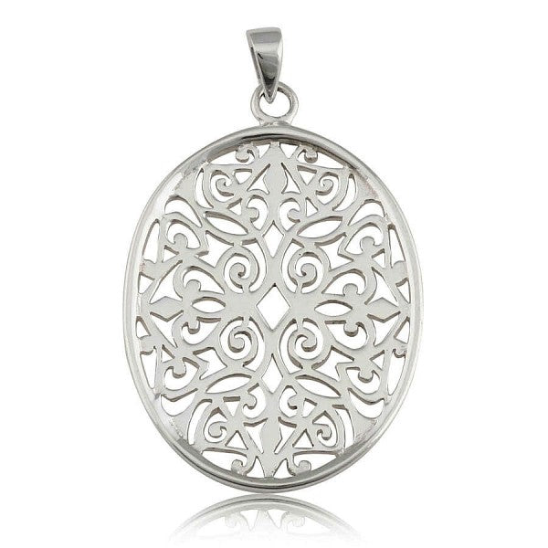 Southern Gates® Large Oval Scroll Pendant Classic Series