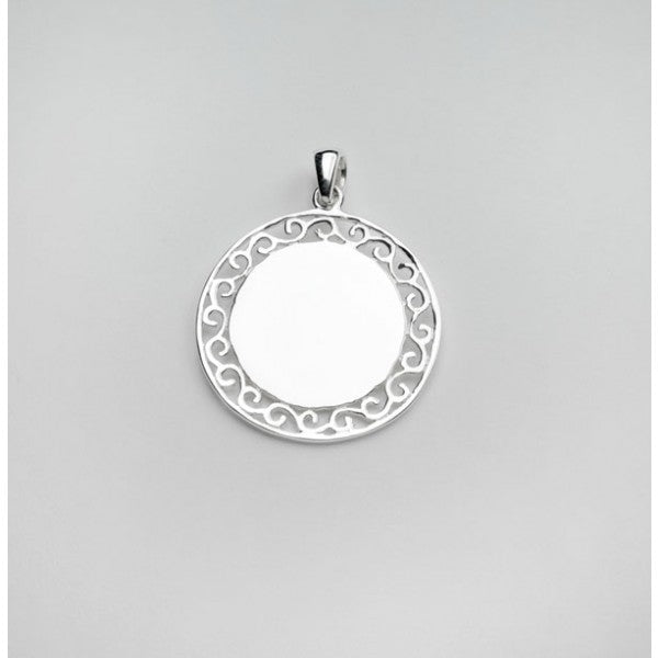Southern Gates® Small Round Engravable Pendant Ornamental Series