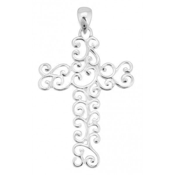 Southern Gates® Large Swirl Cross Pendant Inspiration Series