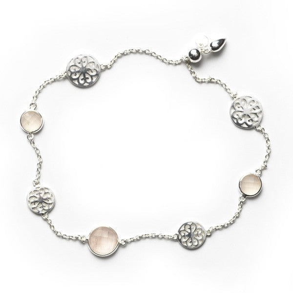 Southern Gates® Rose Quartz & Filigree Bracelet Inspiration Series