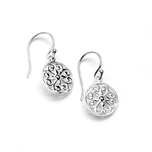 Southern Gates® Round Heart Scroll Earring Inspiration Series