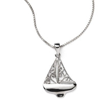 Load image into Gallery viewer, Southern Gates® Sailboat Necklace Harbor Series
