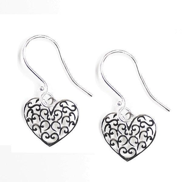 Southern Gates® Heart Dangle Earrings  Holiday Series