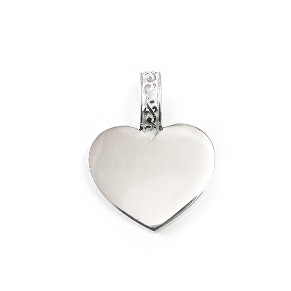 Southern Gates® Engravable Heart Pendant  Holiday Series